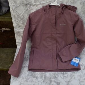 Columbia Dusty Rose Hooded Jacket Youth M NWT‎